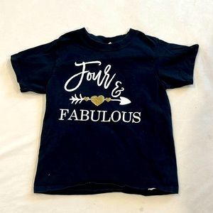 Four and Fabulous Custom Tee